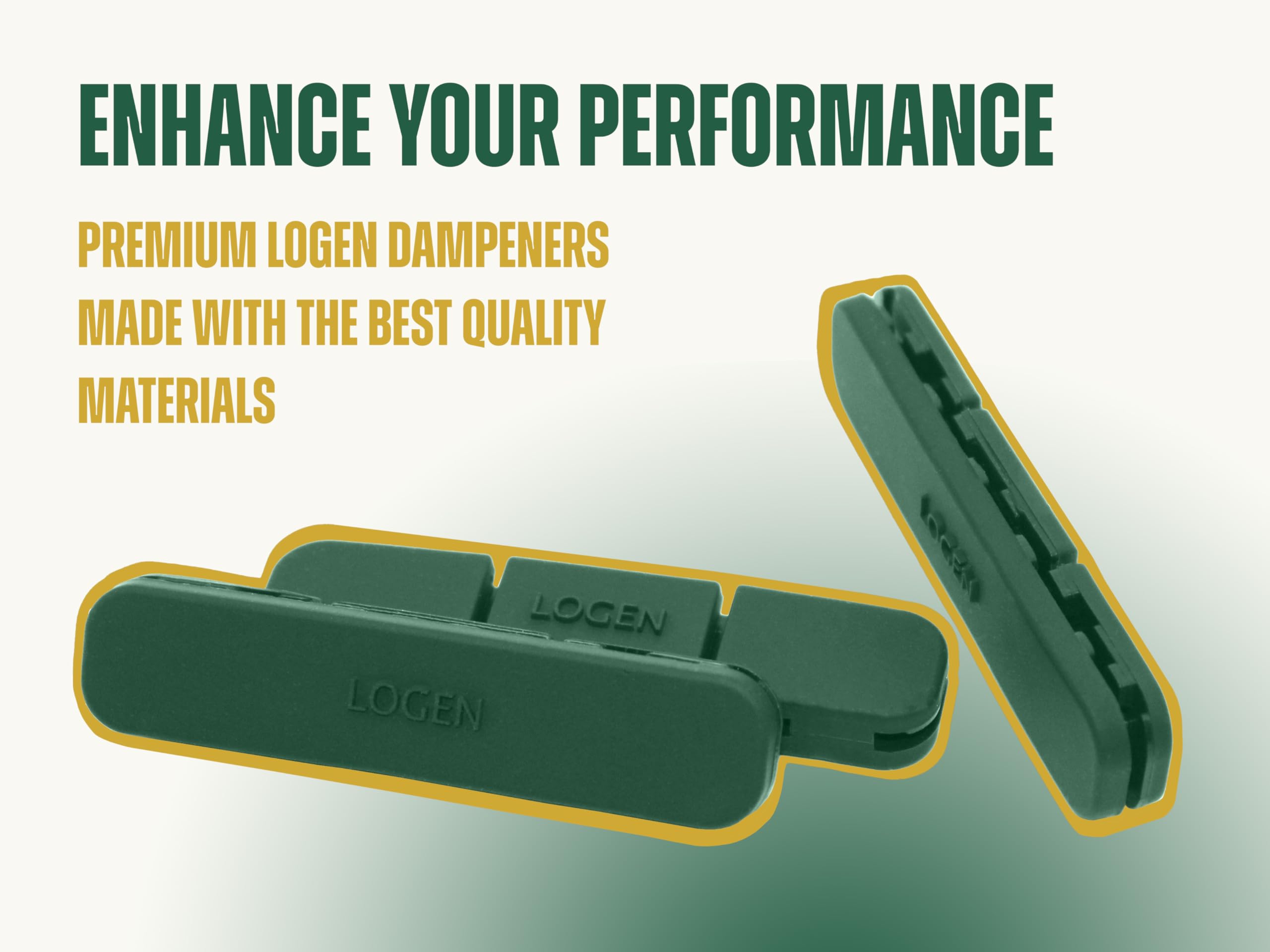 LOGEN Tennis Dampener | MAXDAMP 3-Pack