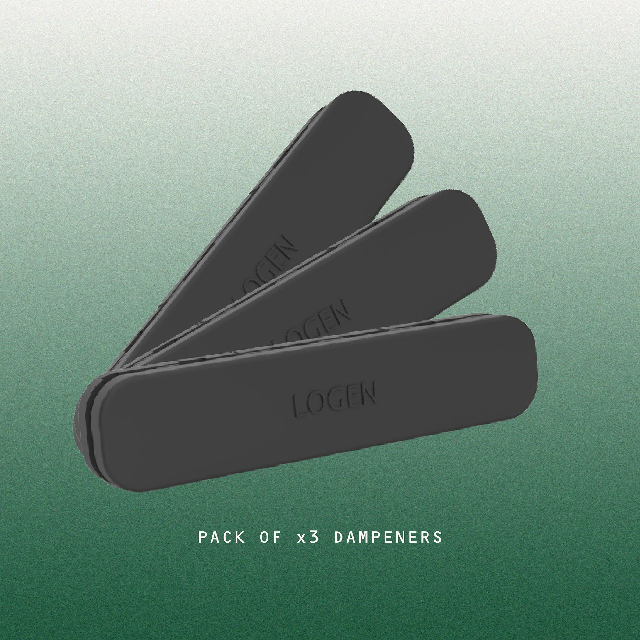 LOGEN Tennis Dampener | MAXDAMP 3-Pack